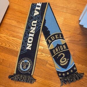 Philadelphia Union Blue and Gold Scarf